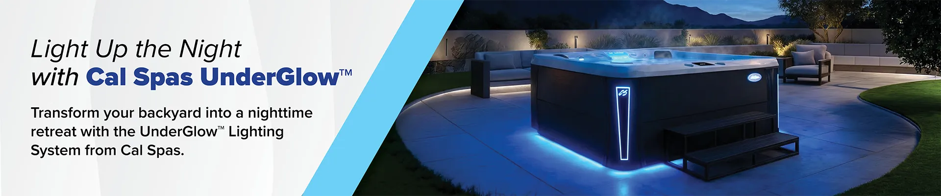 Calspas hot tub being used in a family setting - Wilkesboro