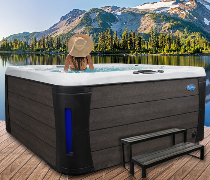 Calspas hot tub being used in a family setting - hot tubs spas for sale Wilkesboro